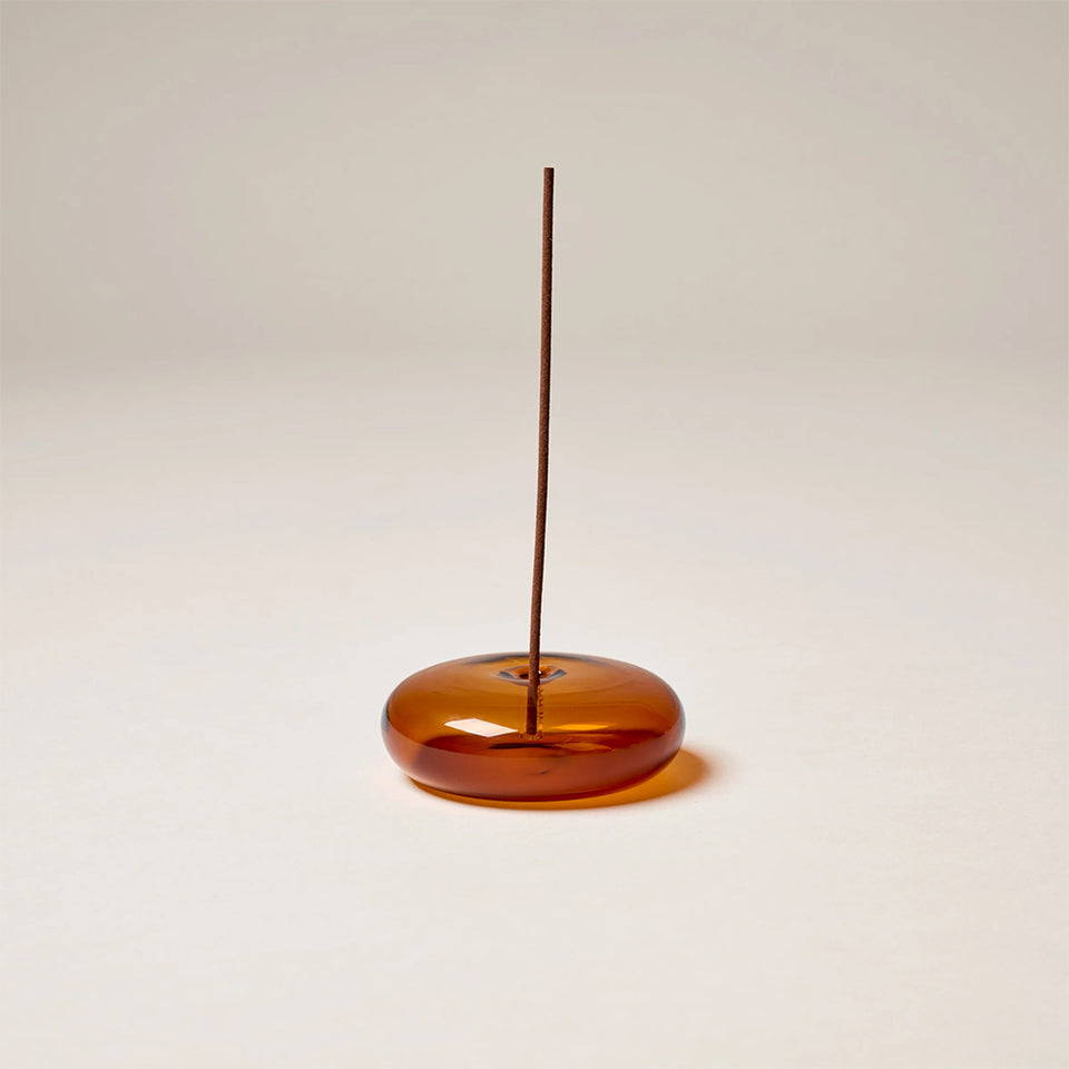 Glass Incense Holder / ガラスお香ホルダー (AO) – ENEN