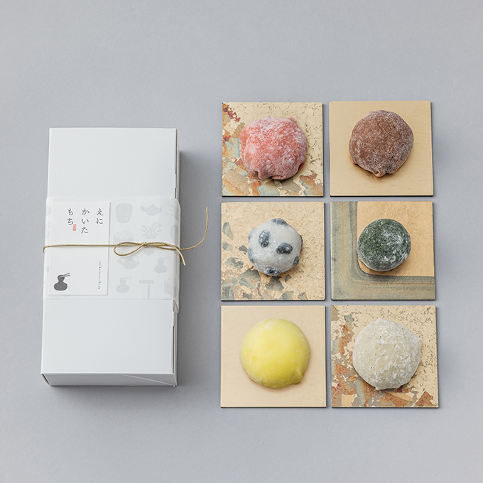 えにかいたもち / えにかいたもち特選6個セット