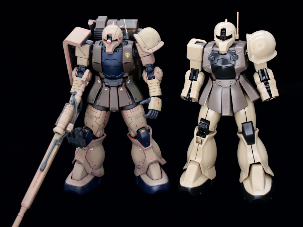 ガンプラ HG ザクスナイパー ミキシング改造のやり方を解説