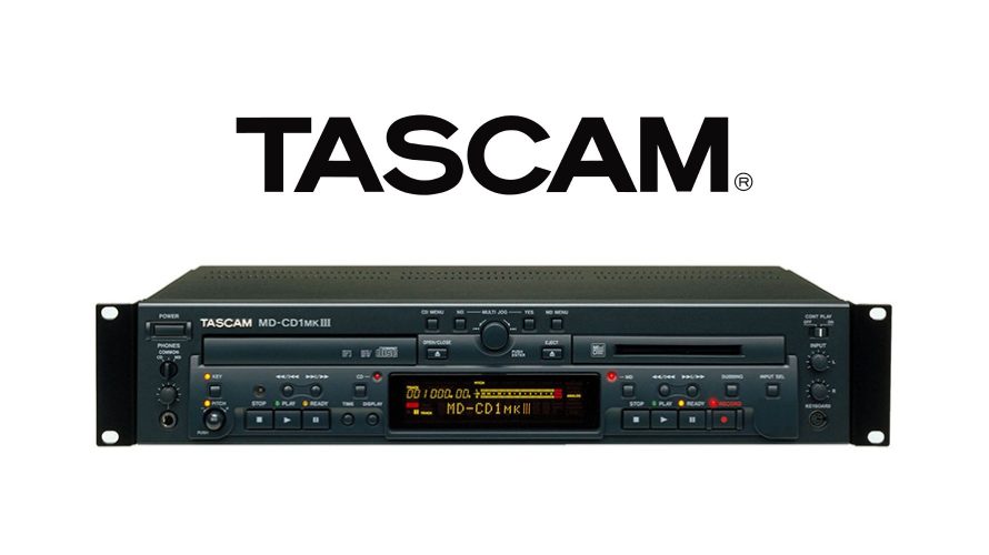 TASCAM】 CDプレーヤー/MDレコーダー MD-CD1MKIII 在庫分限りで販売
