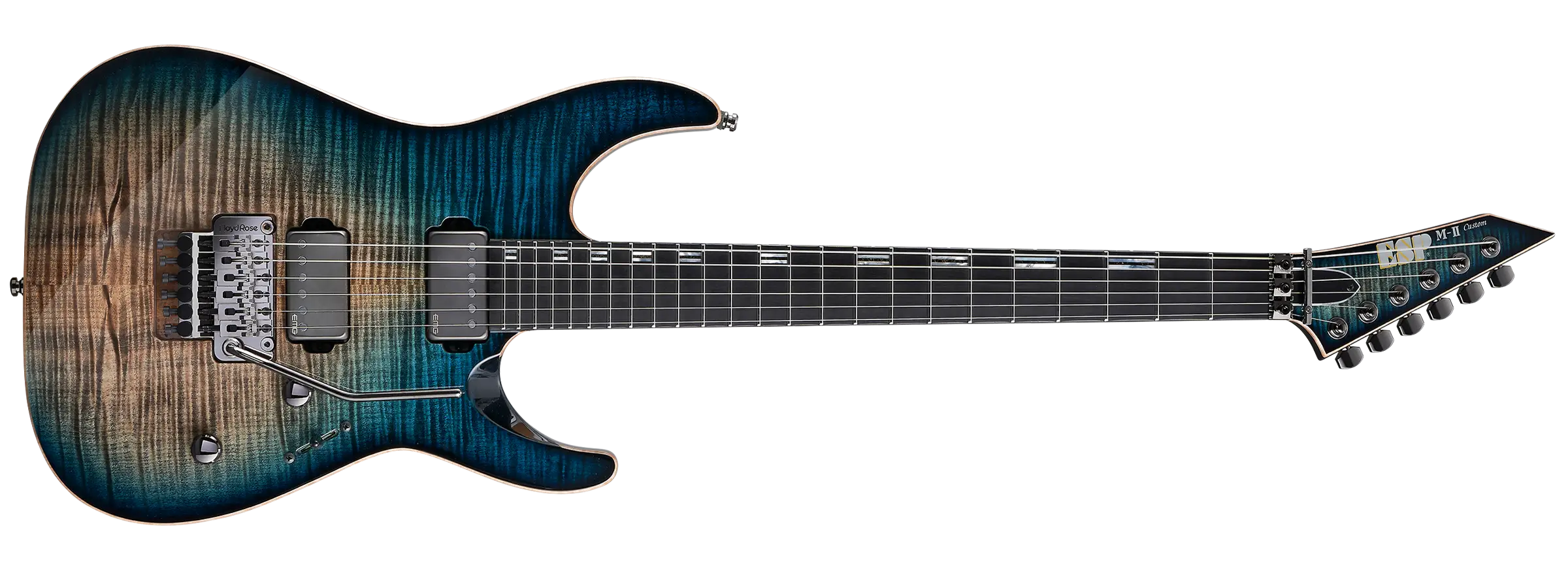 フレイムメイプルが映えるM-II CTM FR/FM発売 | ESP GUITARS