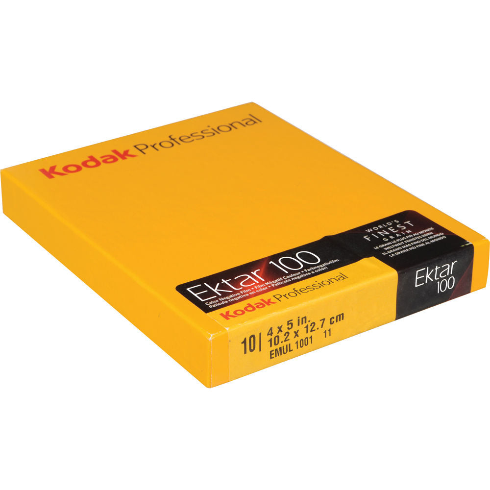 Kodak Ektar 100 Sheet Film 4x5 (10 sheets) – Essential Photo Supply