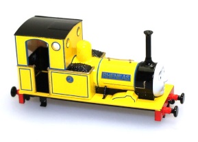 Rheneas body shell - Yellow ( HO Narrow Gauge Rheneas ) [STL02