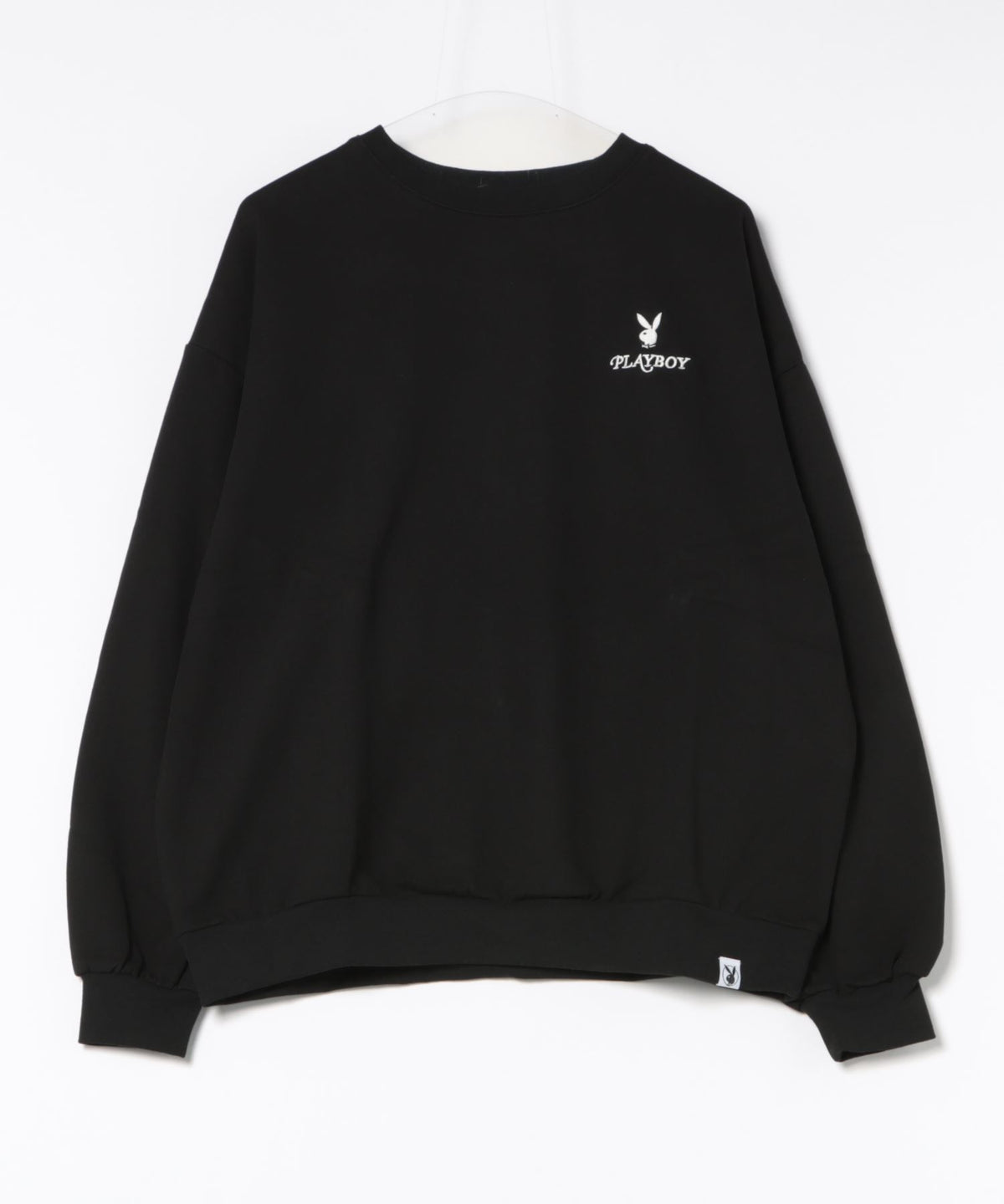 SEQUENZ/シークエンズ×PLAYBOY/プレイボーイ】バックワッペン裏起毛