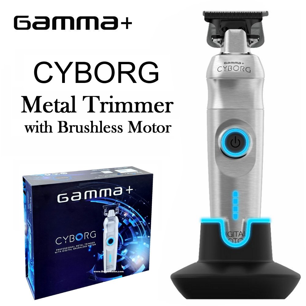 Gamma+ Cyborg Metal Cordless Trimmer – EP Beauty Supply