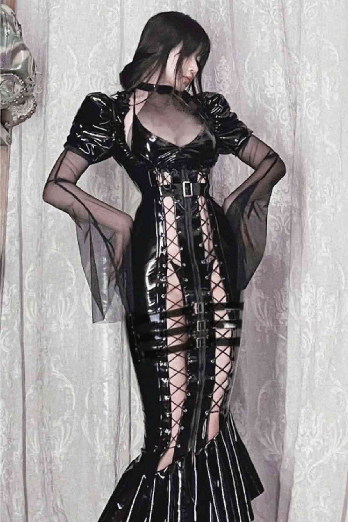 Lilithエナメルドレスセット【歪萌舍】 – Epetice