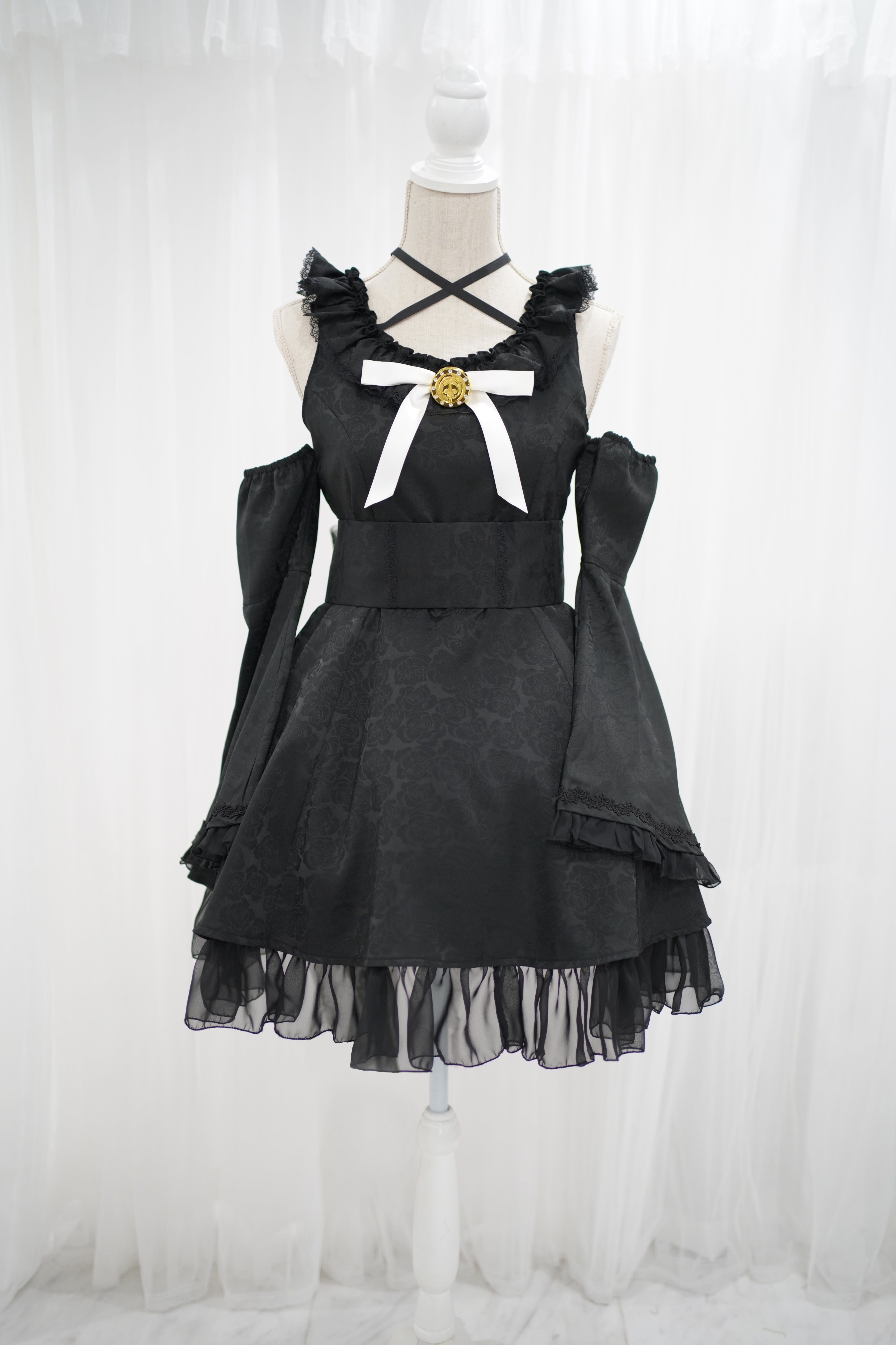 死に神ちゃん ワンピース・スカートセット【超探偵事件簿 レインコード