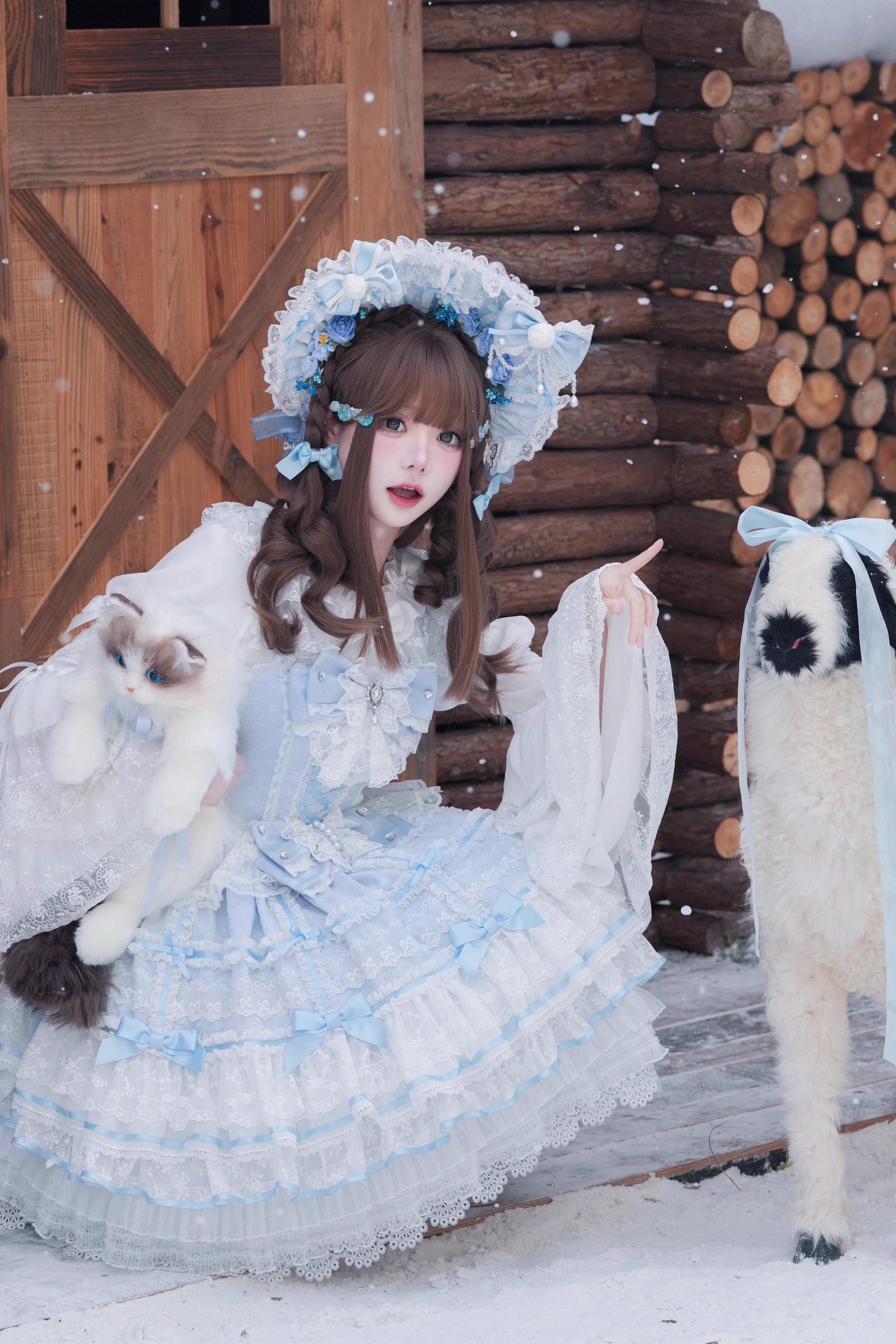 Praying Star ジャンパースカート【Flower Banquet】 – Epetice