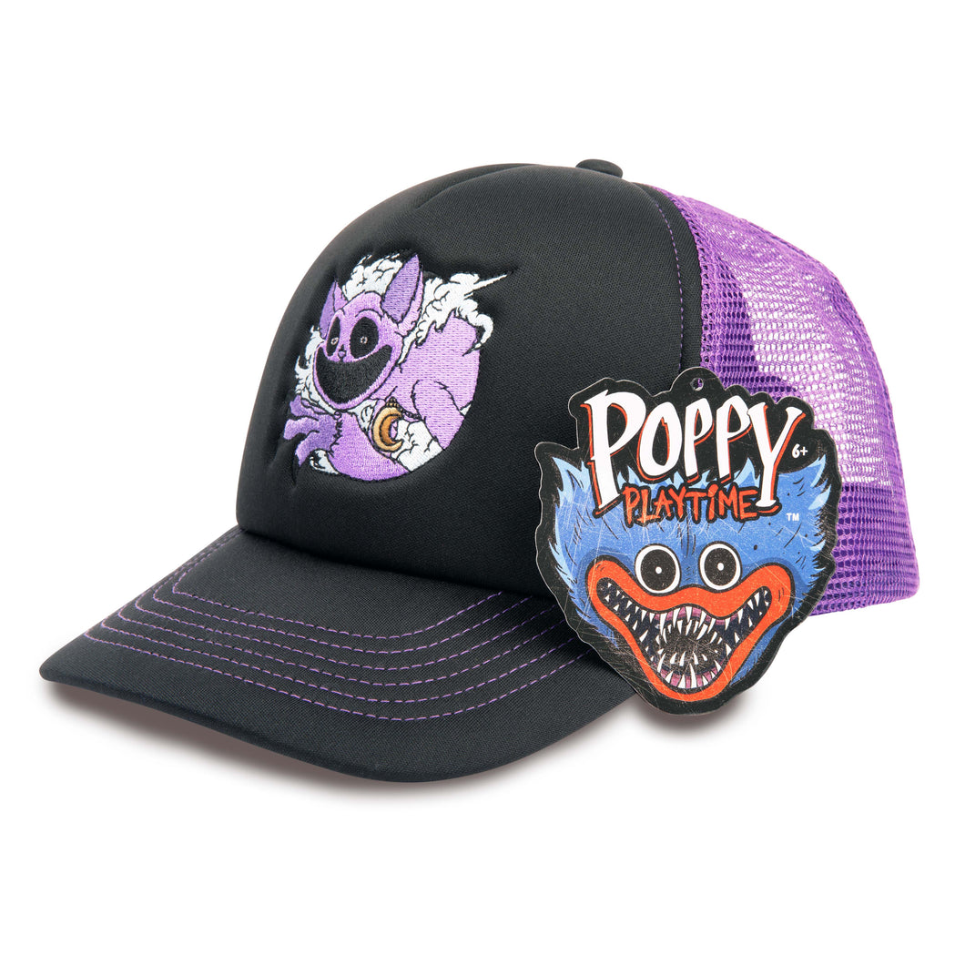 POPPY PLAYTIME - CatNap Embroidered Mesh Cap (Adjustable Unisex