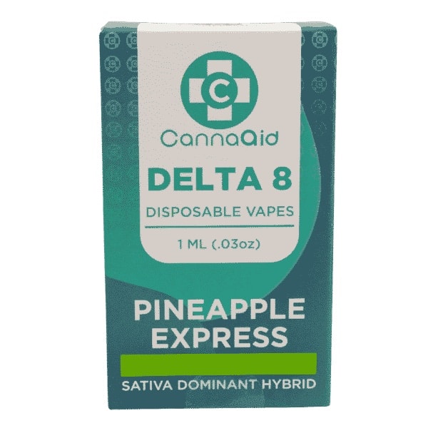 CannaAid Delta 8 1ML Disposable Pineapple Express Single Unit