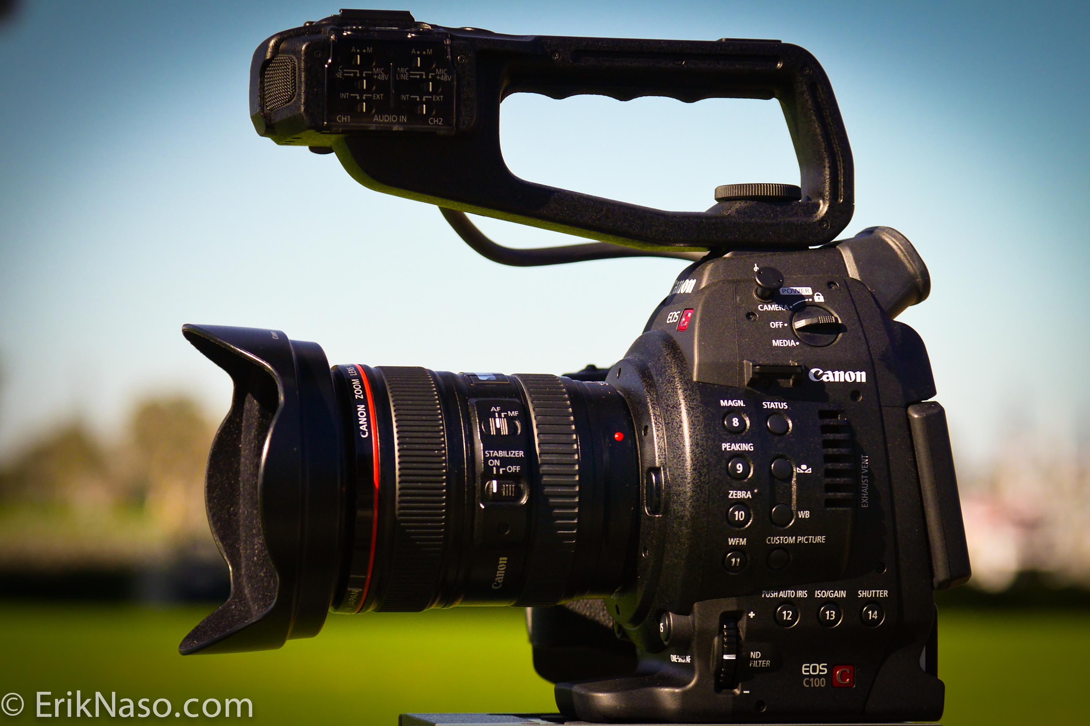 Canon C100 Hands On Review | ErikNaso.com