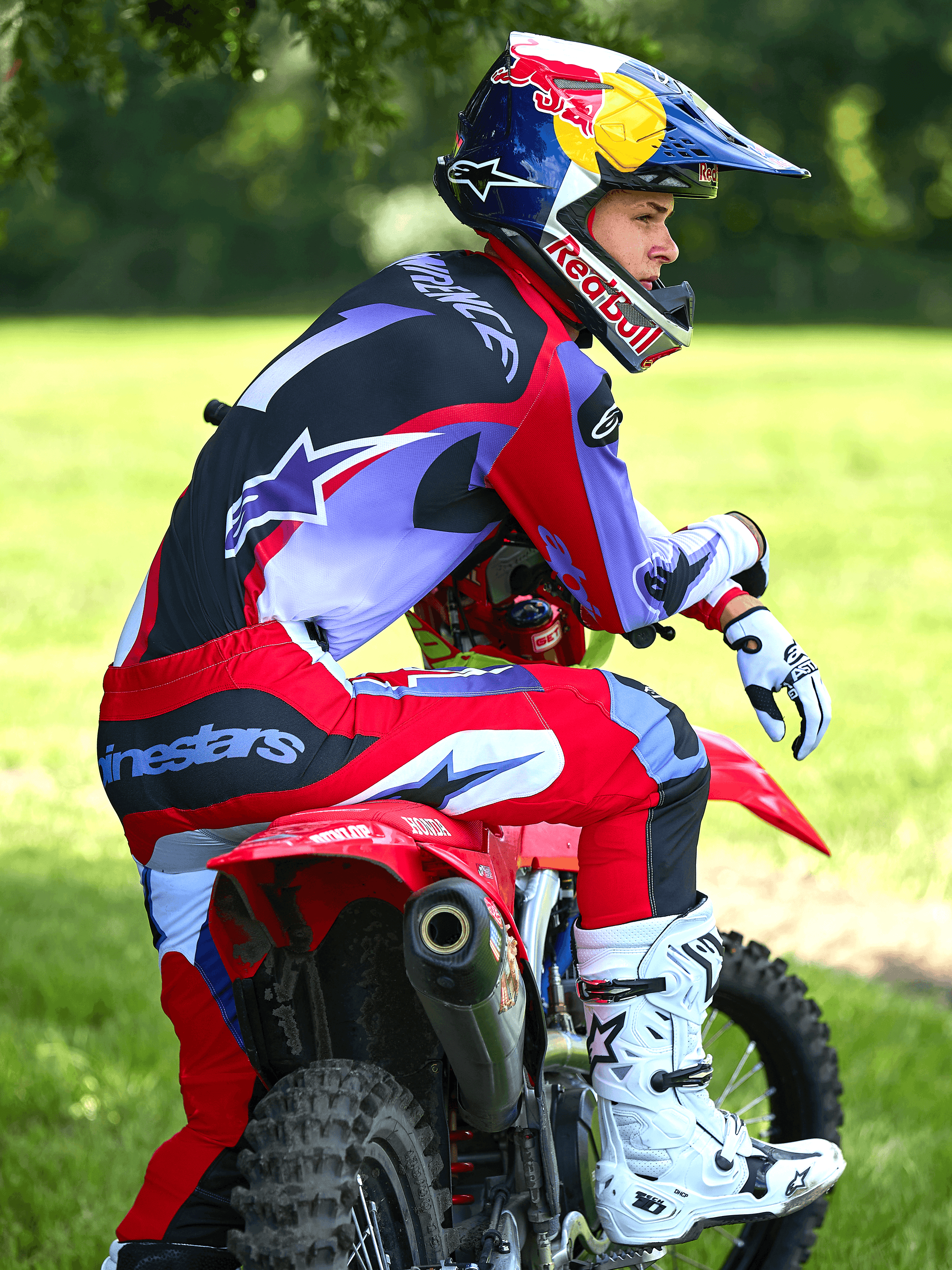 2025 Fluid Wurx - Red MX Pants | Alpinestars®