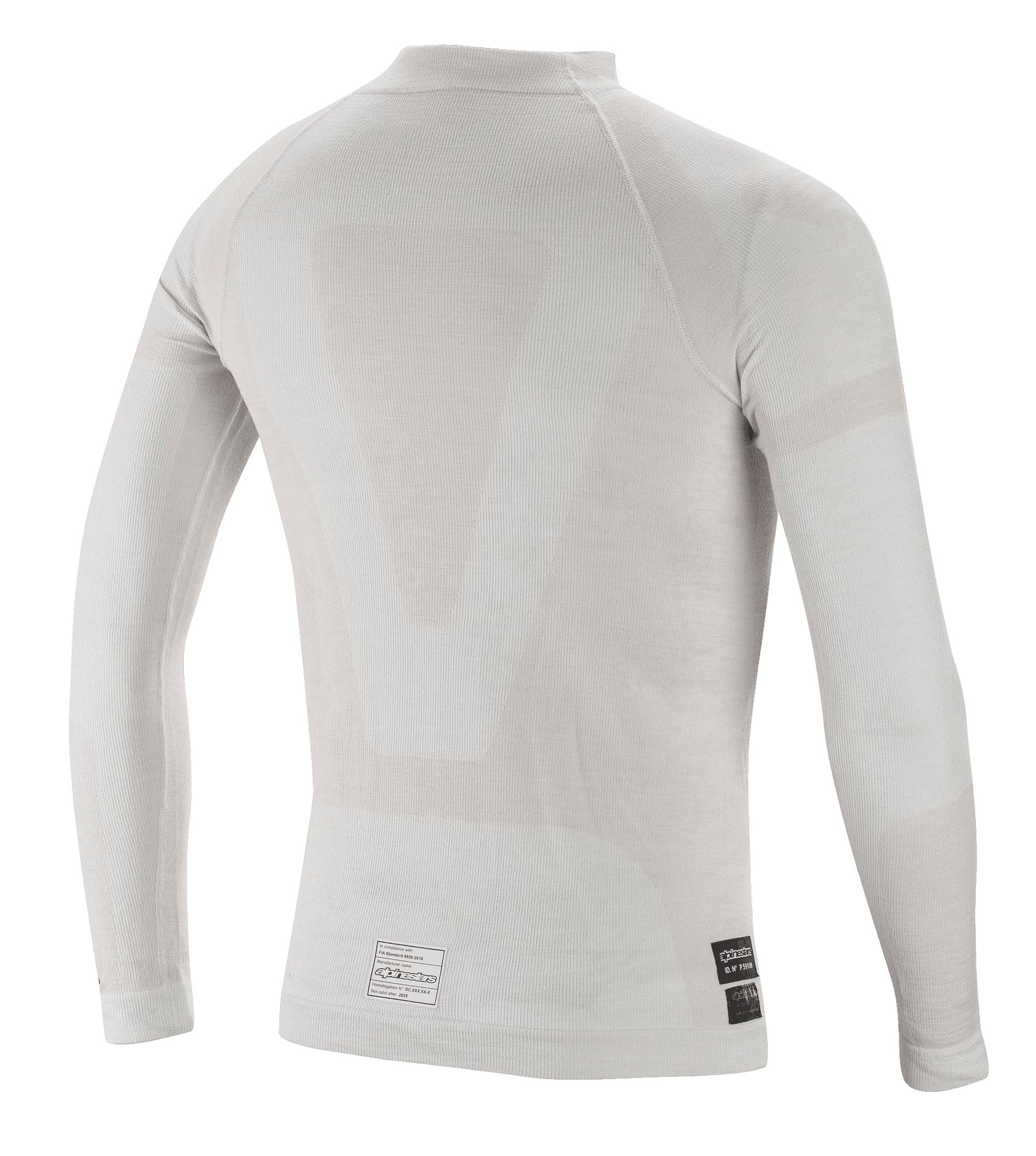 ZX Evo V2 Long Sleeve - White Gray Auto Top | Alpinestars®