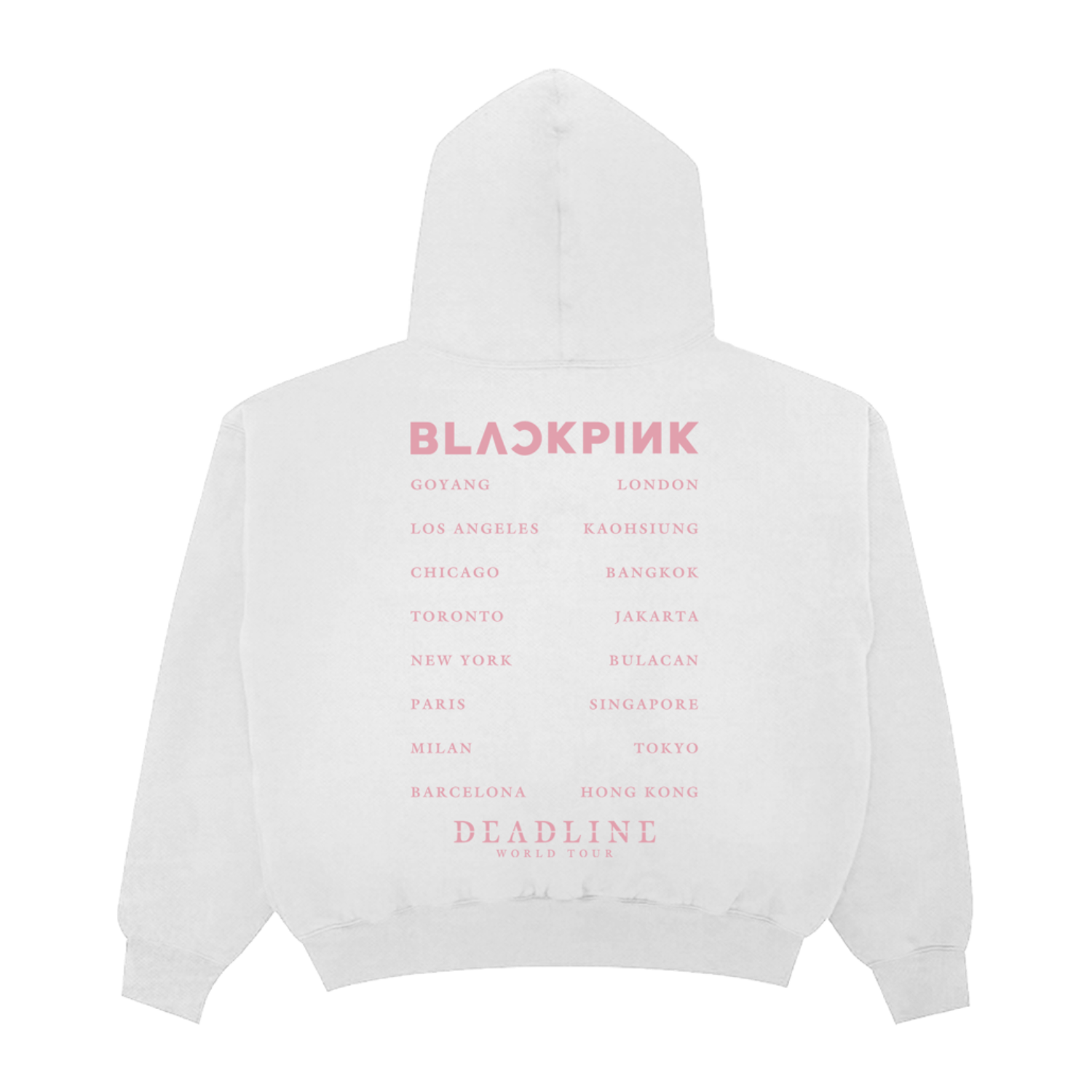 BLACKPINK deadline グッズ パーカー BLACKPINK - [DEADLINE] WORLD