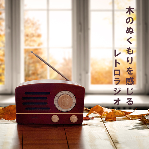 EC限定・お菓子なし※ラジオ木箱 （ダークブラウン） | 株式会社エウレカ
