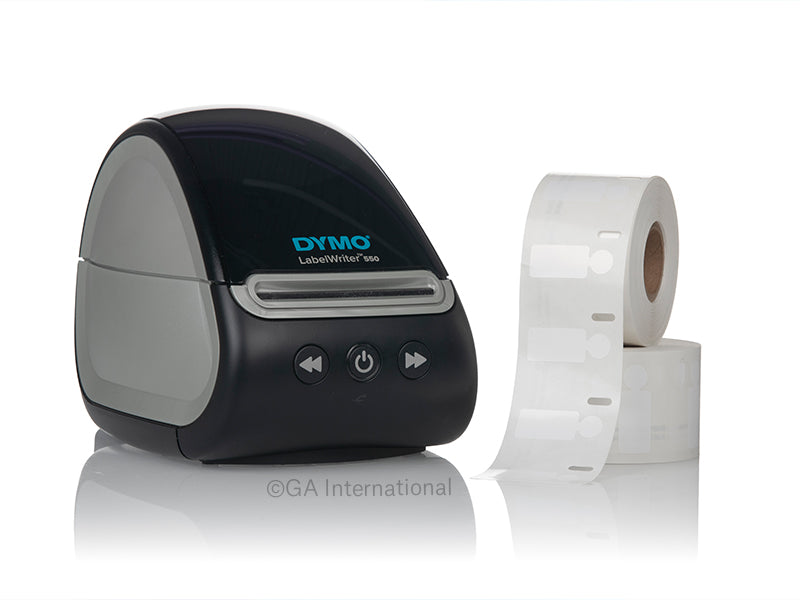 CryoSTUCK® DYMO550互換 超低温・凍結表面対応ラベル 23.9×12.7mm+9.5mm (