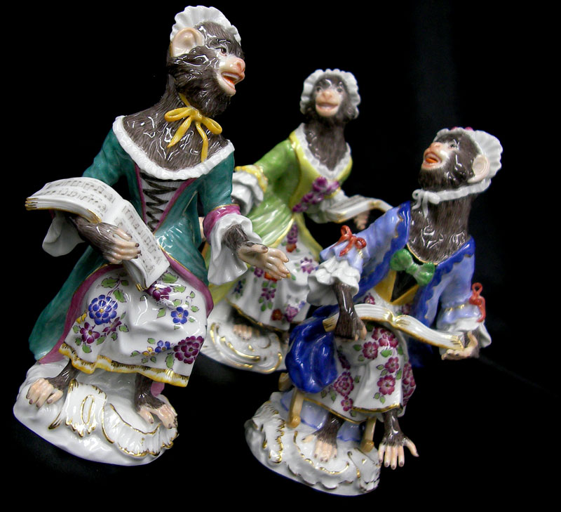 ユーロクラシクス｜マイセン 猿の楽隊 猿の楽団