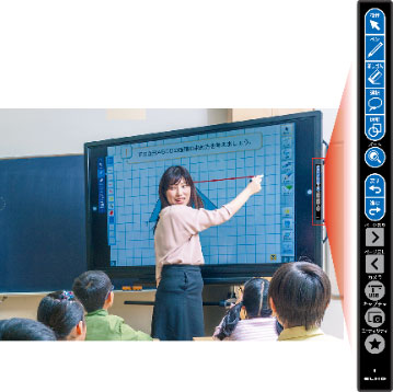 テクノホライゾン、多機能電子黒板「xSync Board」の2023年度モデルを