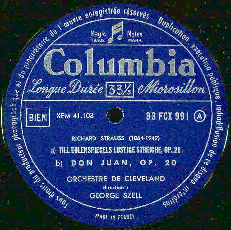 ETERNA TRADING / [COLUMBIA] G.セル指揮/ R.シュトラウス:ティル