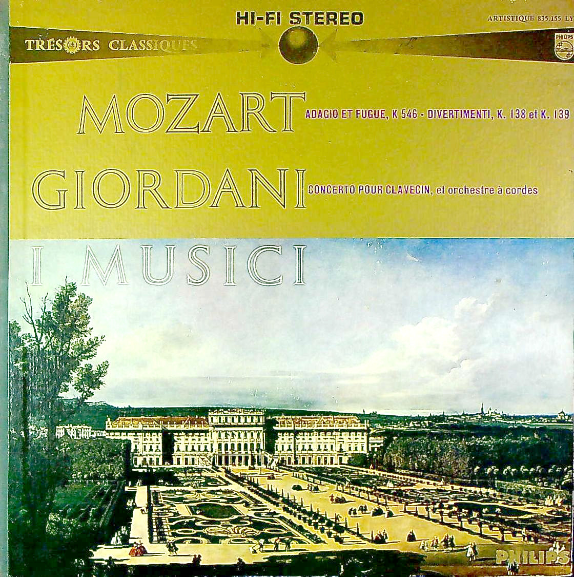 ETERNA TRADING / [PHILIPS] バッハ ブランデンブルク協奏曲 3～5番 イ