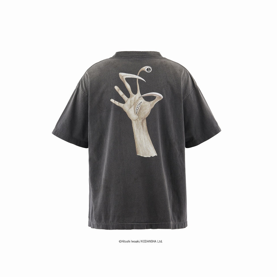 SAINT Mxxxxxx x 寄生獣 KJ_SS TEE / 寄生獣-parasyte- (BLACK