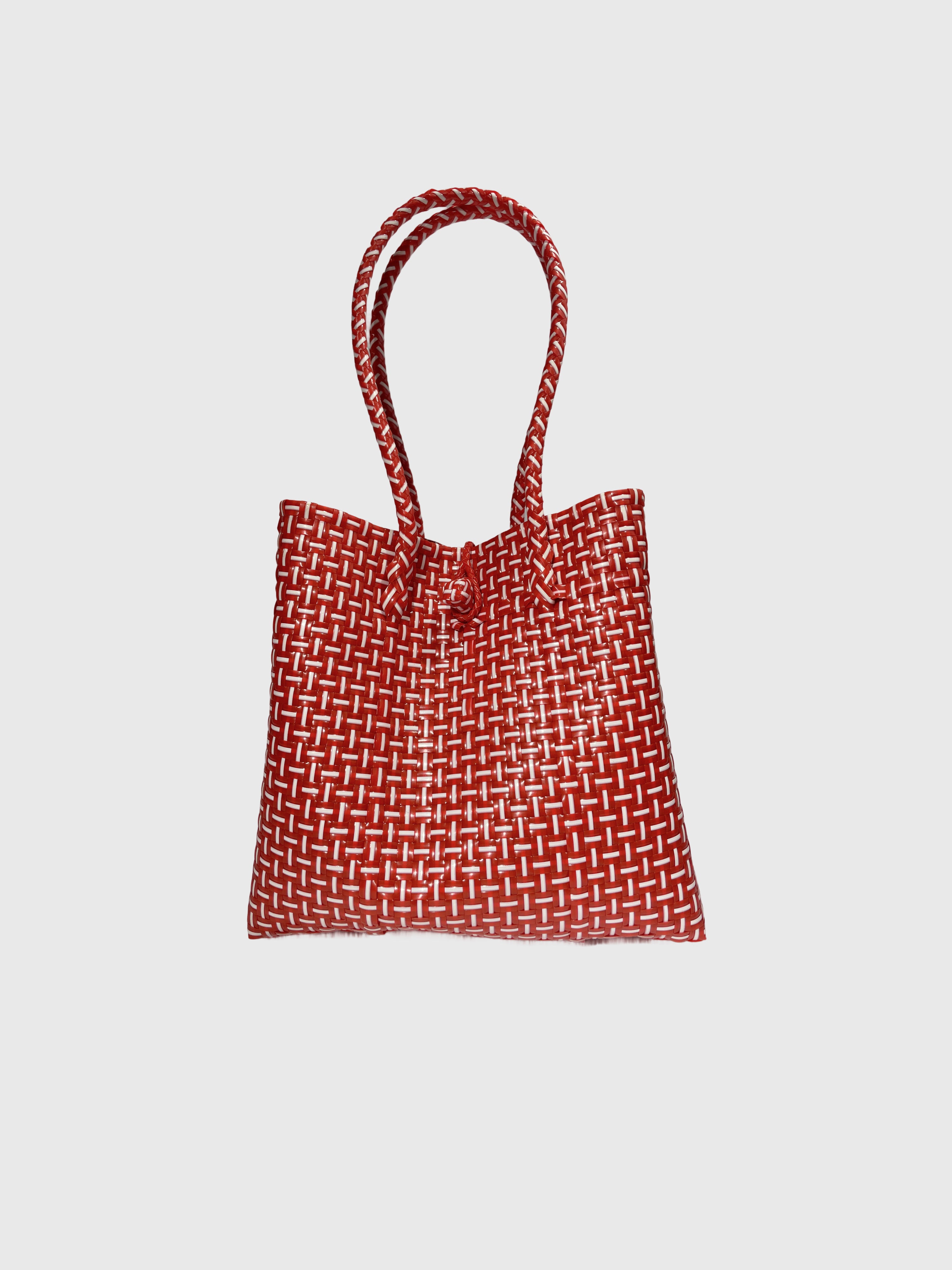 レッド ジャリ トートバッグ – etika