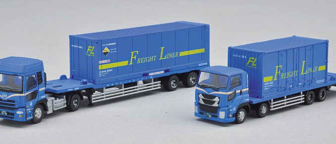 日本フレートライナー コンテナトラック・トレーラーセット – 新製品紹介