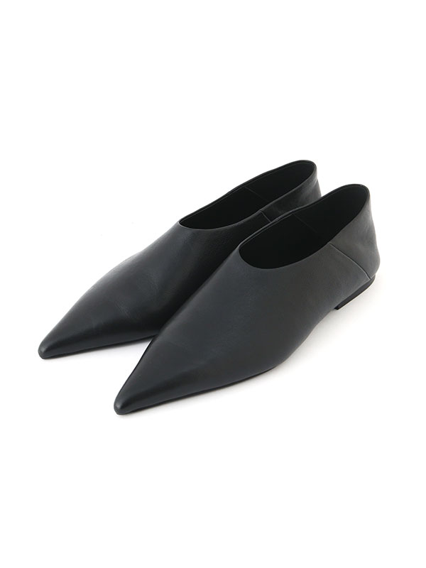 ポインテッドレザースリッポン(37 CREAM): シューズ │ ETRE TOKYO