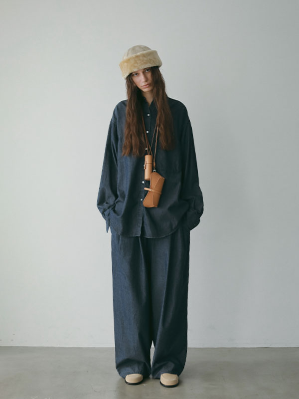 タンドレザーサングラスケース(F BEIGE): グッズ │ ETRE TOKYO