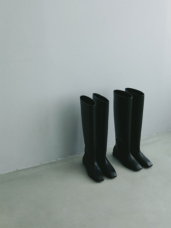 SHISEI SQUARE BARRELE BOOTS(23 BLACK): シューズ │ ETRE TOKYO