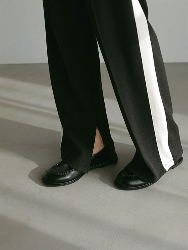 オイルドレザーフラットローファー(36 BLACK): シューズ │ ETRE TOKYO