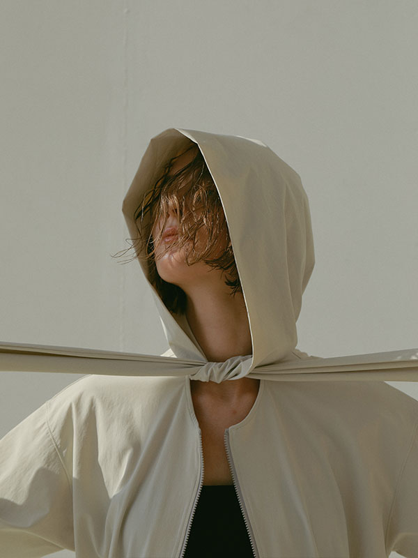 etre tokyo スカーフネックフードカバーアップ