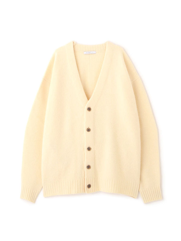 ミドルゲージVネックニットカーディガン(F GREY): トップス │ ETRE