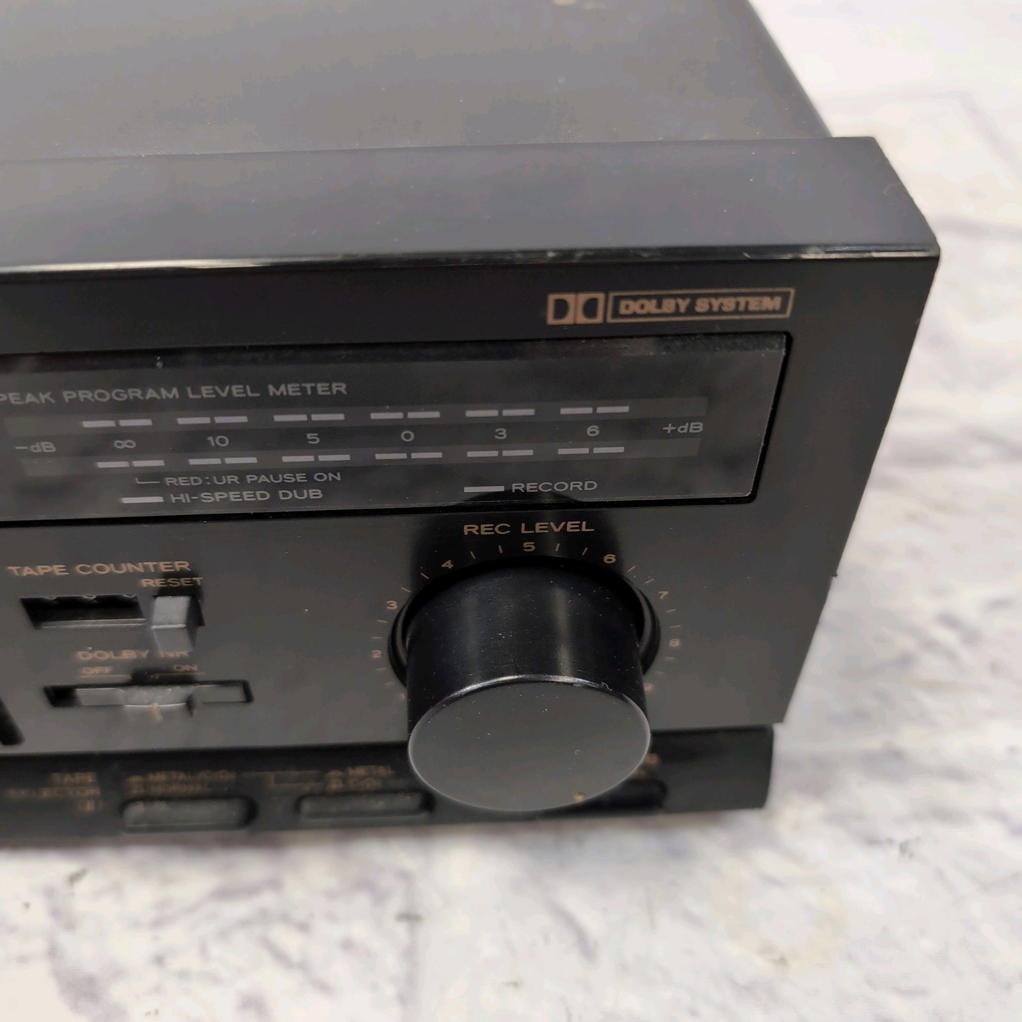 Vintage TEAC W-410 Stereo Double Cassette Deck - Evolution Music
