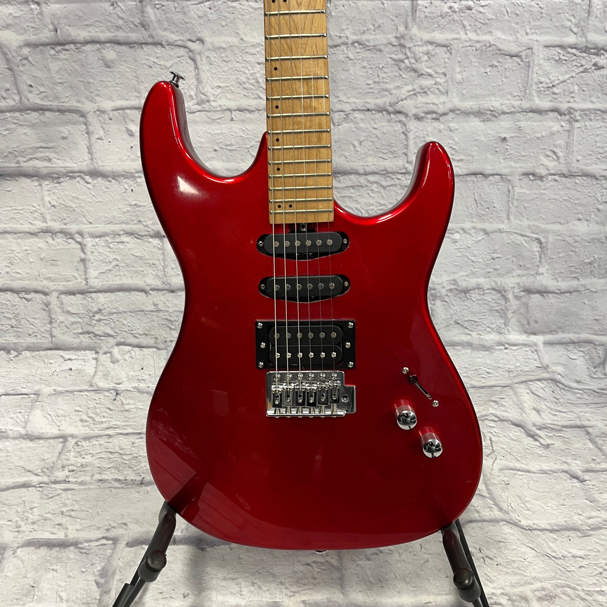 Washburn X10 SSH Red Solid Body Electric Guitar - Evolution Music