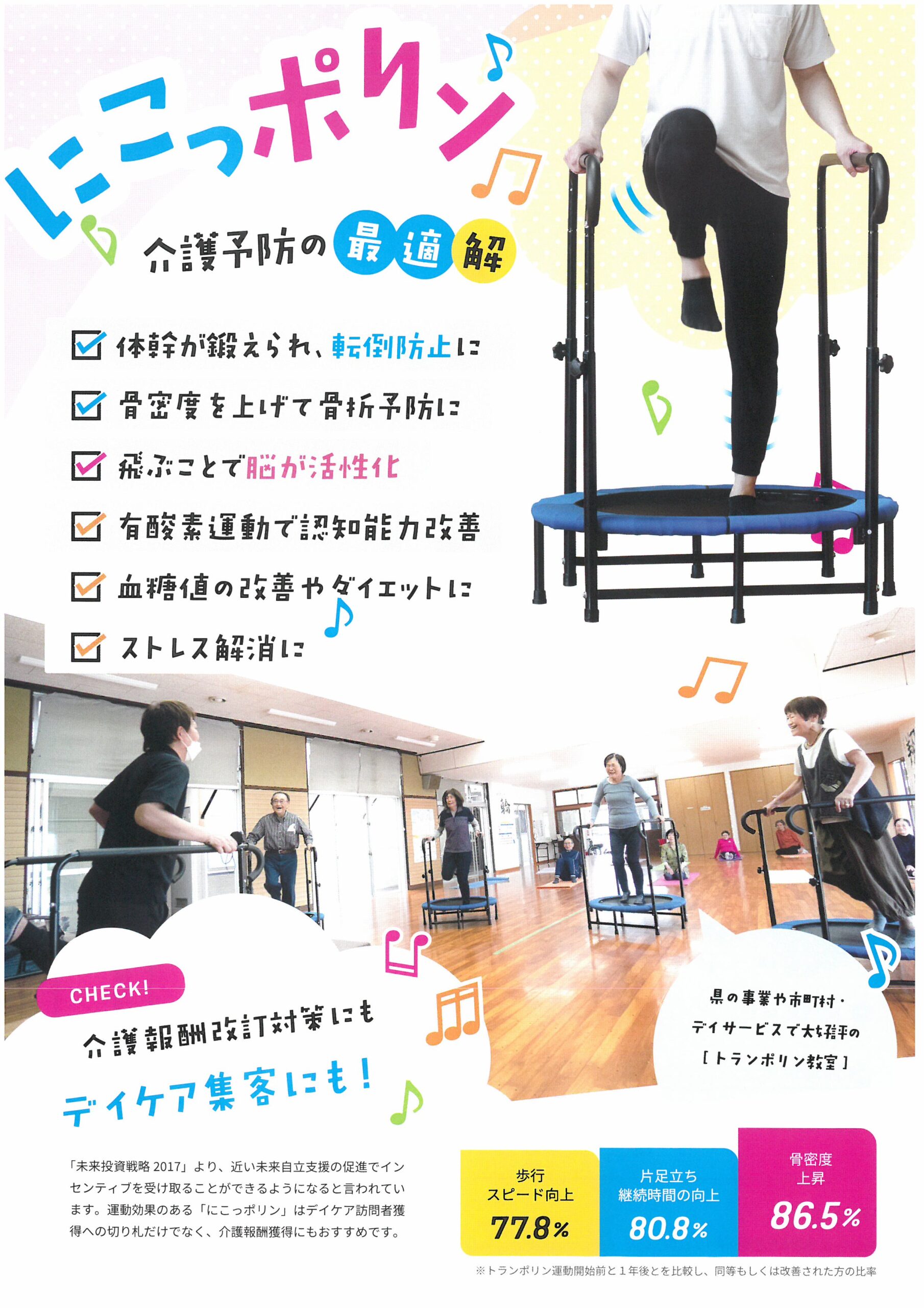 商品のご紹介】にこっポリン（ケアトランポリン） - 株式会社EVAH