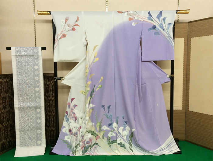 夏着物！有名作家、田村哲彦氏の訪問着です。 - 御福まつかわやの大