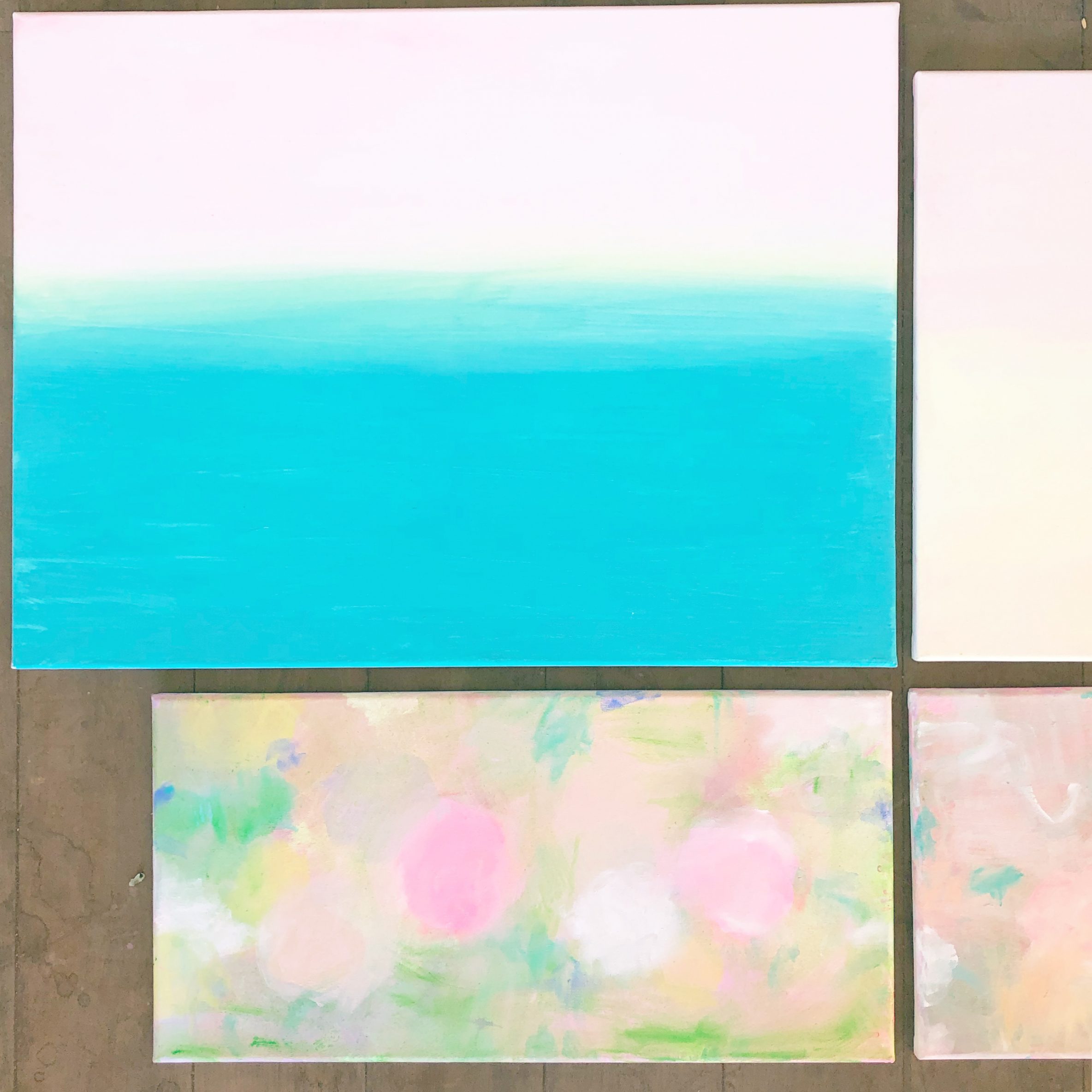 スパイラルガーデンにて、ハワイ・モロカイ島在住のアーティスト山崎