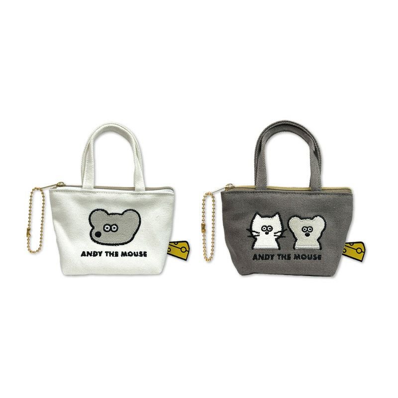 アイアップ公式通販】ねずみのANDY ミニチュアバッグボールチェーン