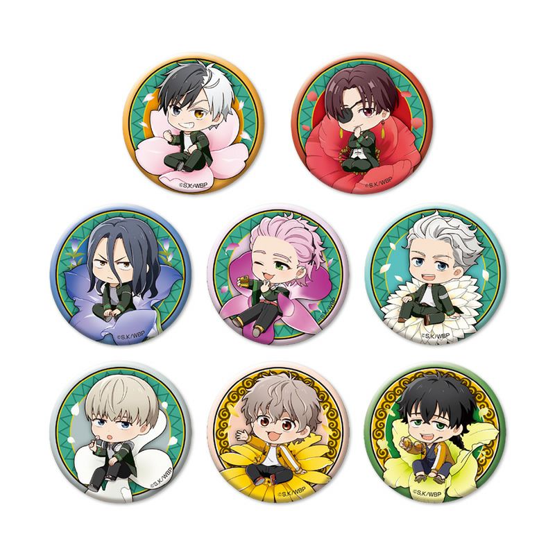 アニメキャラクター缶バッジセット1090個 アニメキャラクター缶バッジ