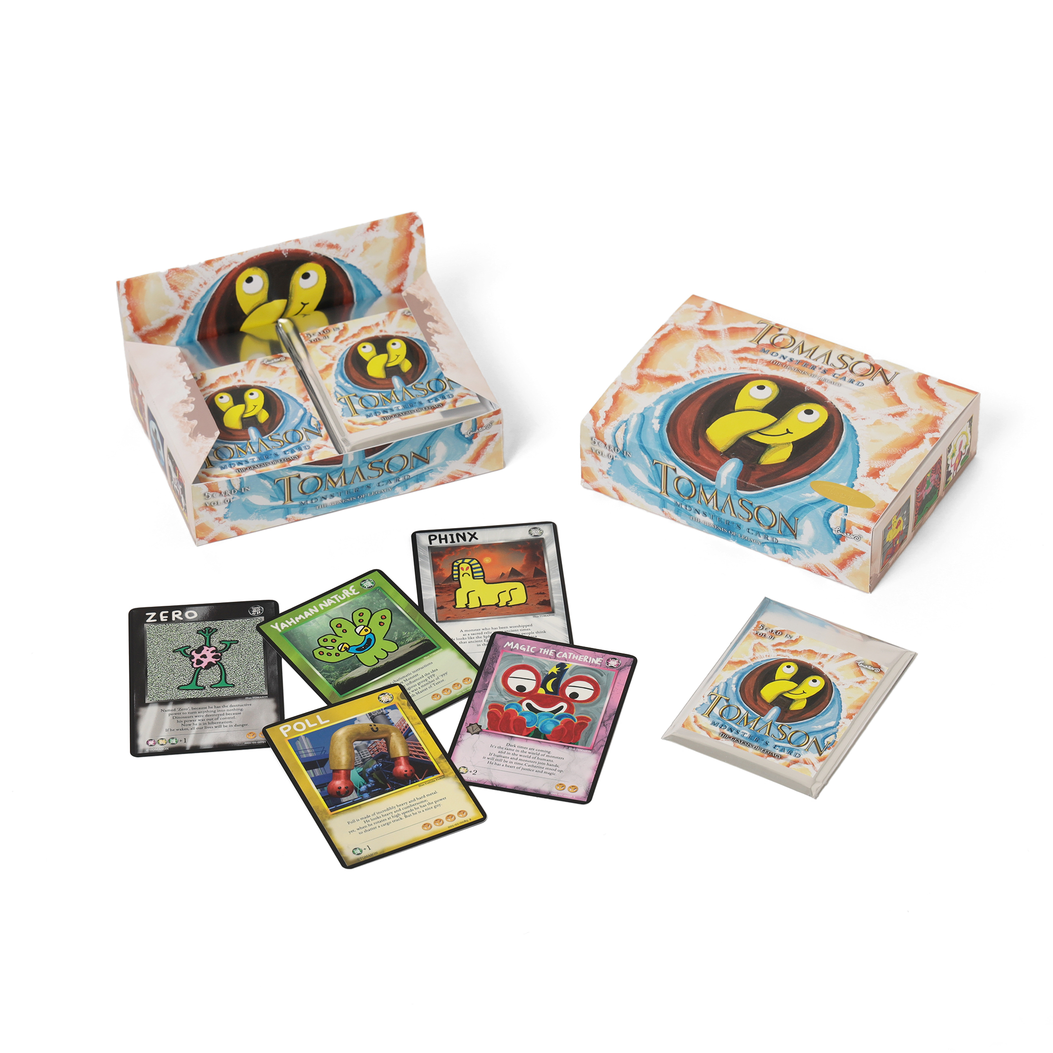 謎のカードゲームTOMASON MONSTER'S CARDが日本で販売開始。合わせて