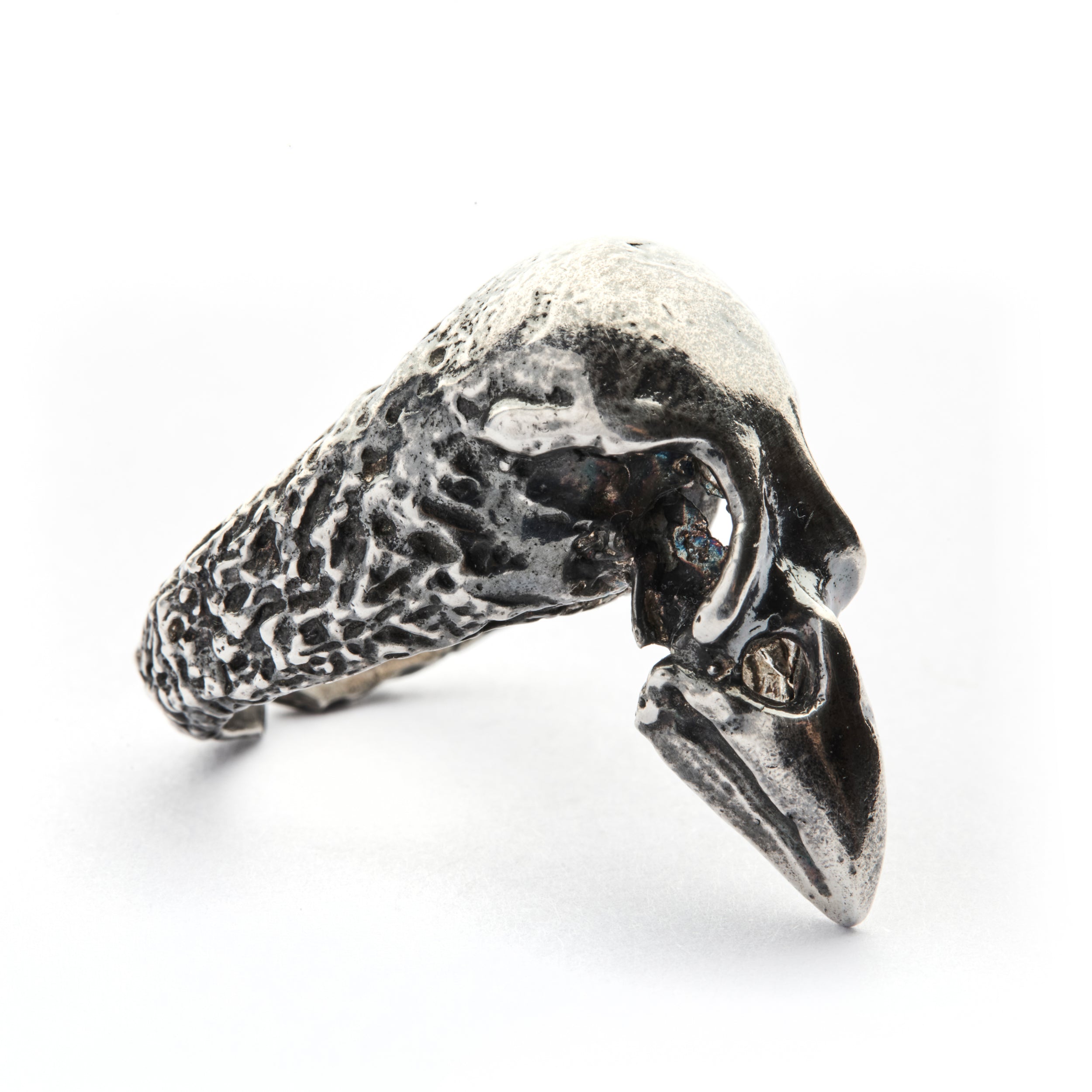 AQUILA SILVER-PLATE RING – EXO JEWELLERY