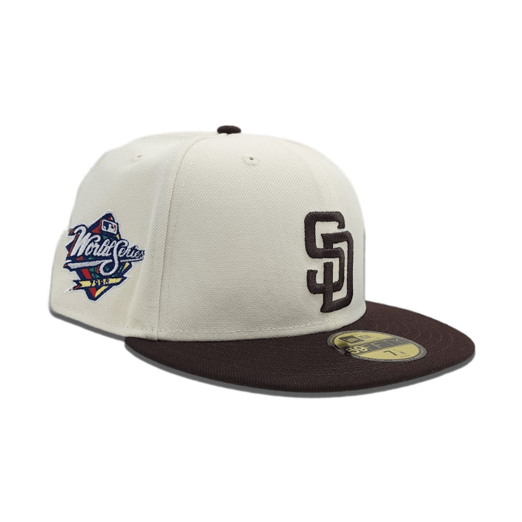 Off White San Diego Padres 1998 World Series New Era 59Fifty
