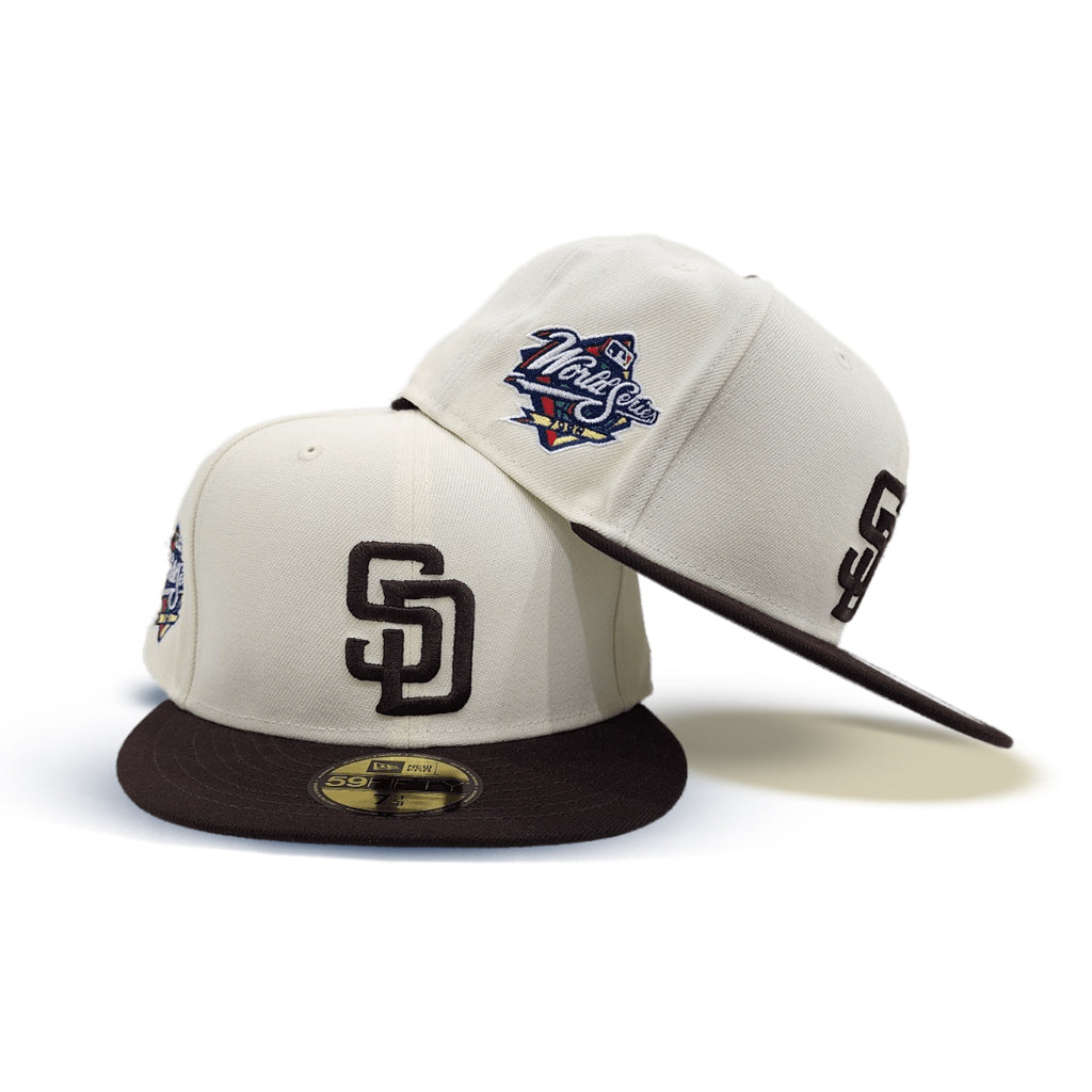 Off White San Diego Padres 1998 World Series New Era 59Fifty
