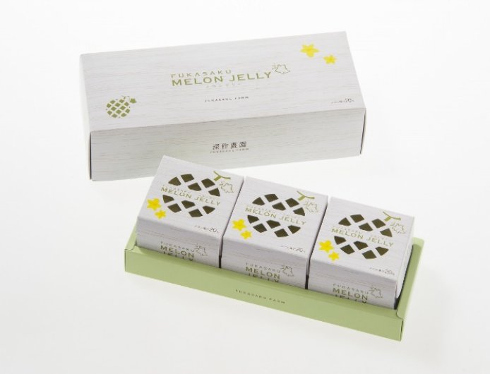 フカサクメロンゼリー[農業法人深作農園有限会社] | 製品情報