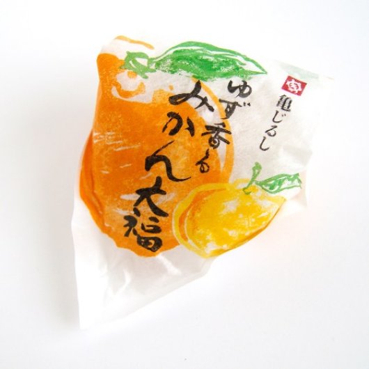 ゆず香るみかん大福[亀印製菓株式会社] | 製品情報 | IBARAKI EXPORTS