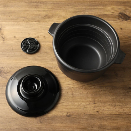 火加減いらず 吹きこぼれなく炊ける 有田焼 究極のごはん鍋 HACHI