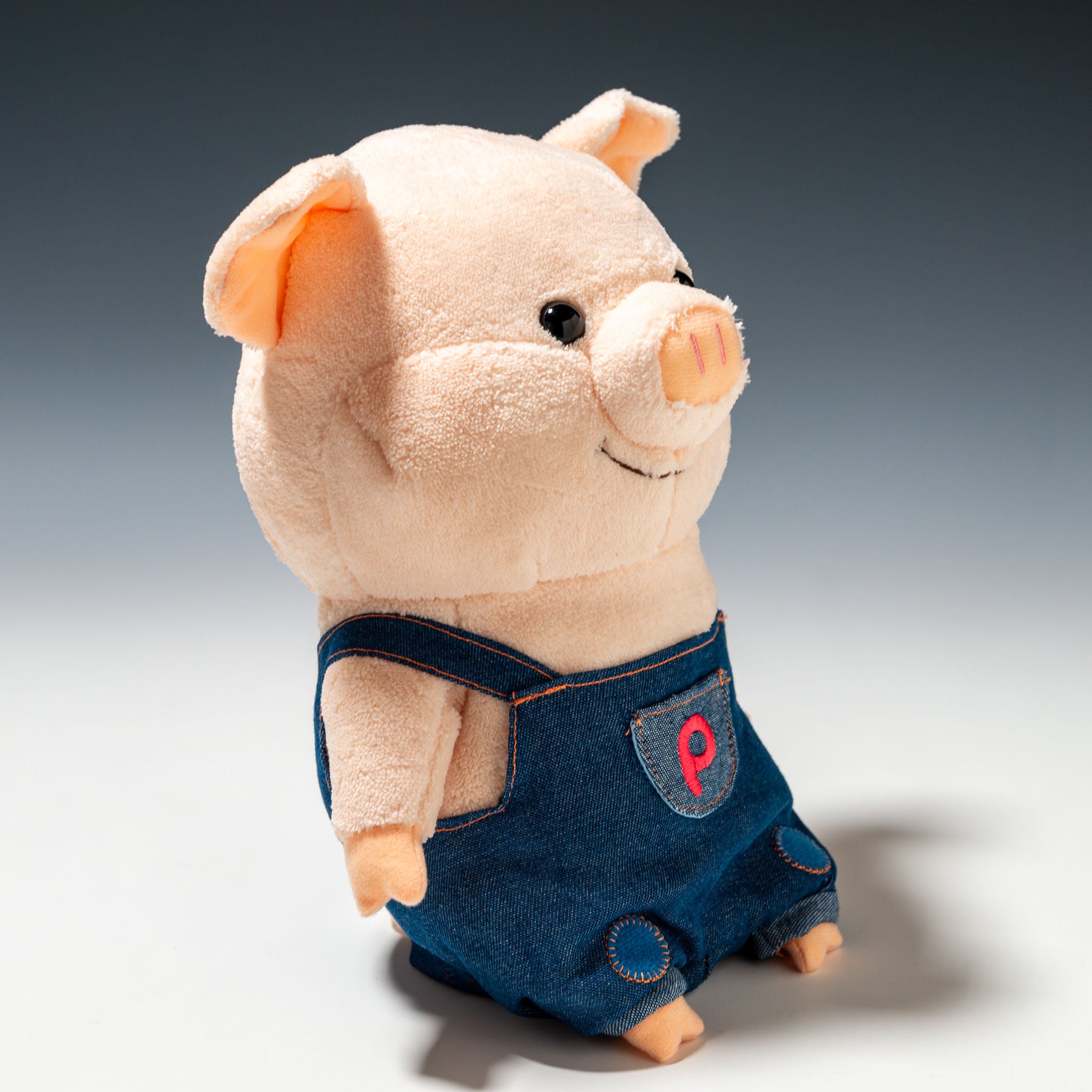 内藤デザイン研究所 ぬいぐるみ ぷーとん おでかけデニム Mサイズ・S