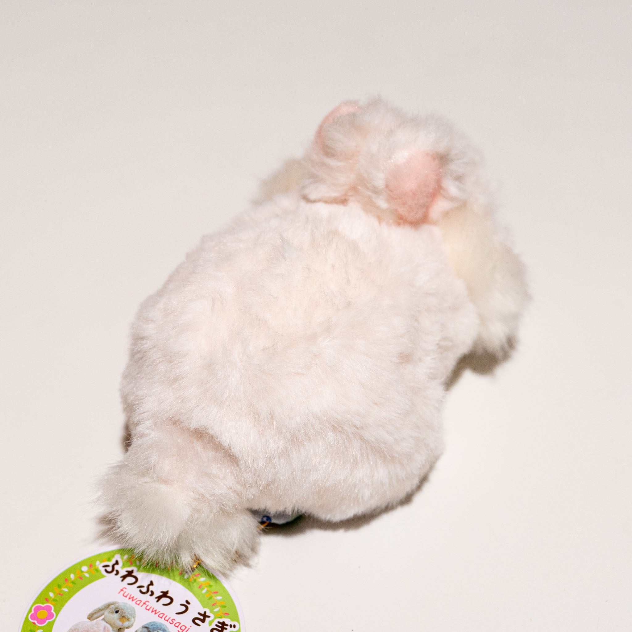 CUTE キュート販売 ぬいぐるみ ふわふわうさぎ S 這い ホワイト F0233