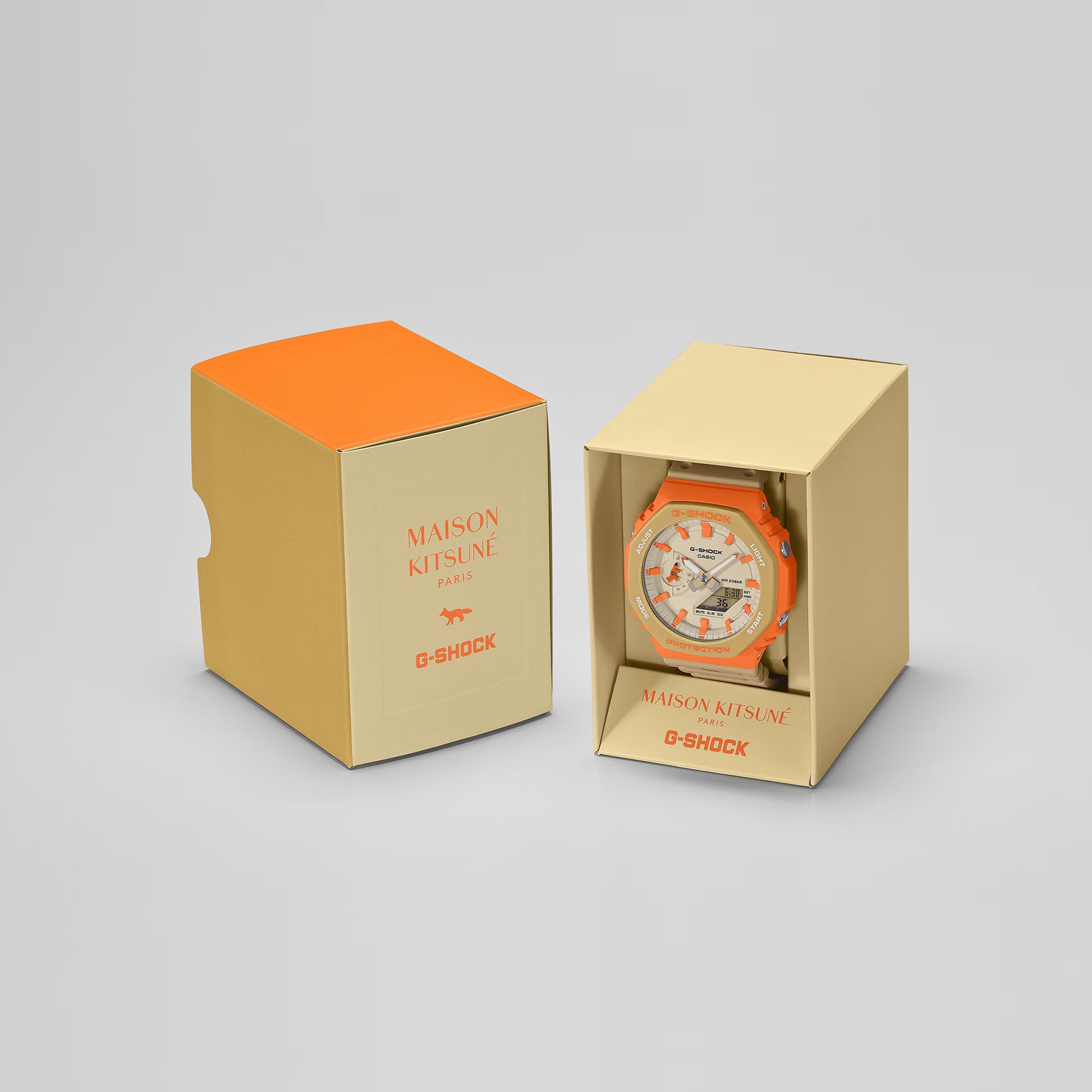 G-Shock x Maison Kitsune GA-2100 Watch – Extra Butter